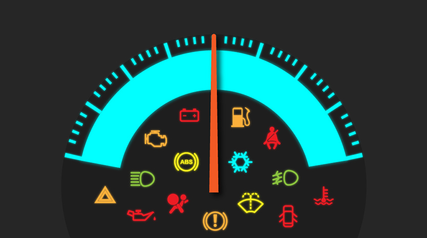 Infographic of dashboard icons.