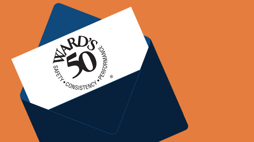 Frankenmuth Insurance Named to Ward’s 50® List of Top Performers for a Second Consecutive Year.